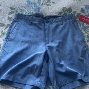Men's Blue Golf Shorts